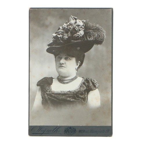 Carte de Visite Fotografo O.Wegrath