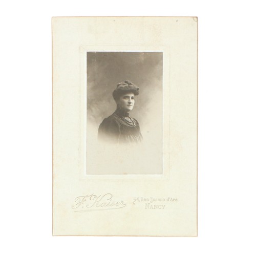 Carte de Visite Fotografo F.Kaiser