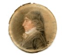 Retrato fisionomía de perfil Louis Chrétien de 1795