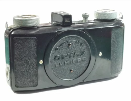 Cámara Optax lumiere copia de Leica francesa