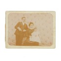 Carte de Visite fotografia Esteban Planas y su esposa Trini