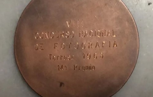 Medalla VIII Concurso Nacional de Fotografía Tarrasa 1963