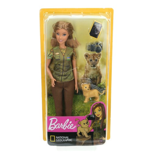 Barbie reportera National Geographic, de Mattel