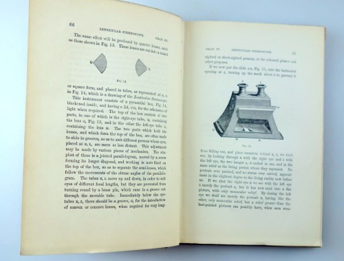 Libro 'The Stereoscope, its history, theory and construction', de David Brewster (Ingles)