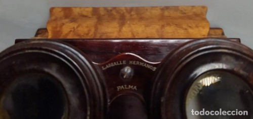 Visor estéreo tipo Brewster, con óptica Lassalle Hermanos Palma