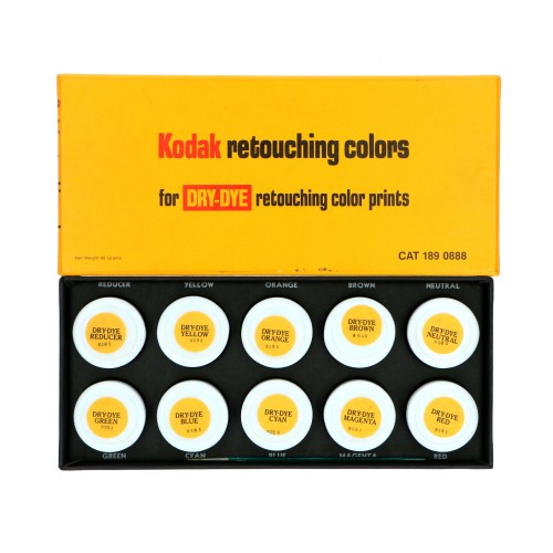 Caja pinturas Kodak Retouching Colors for DRY-DYE retouching color prints