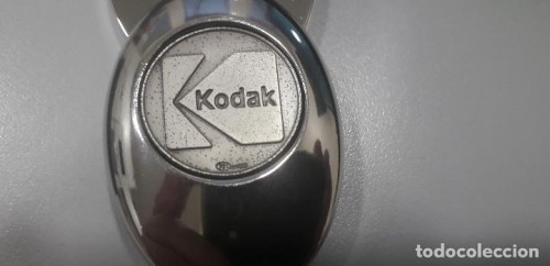 Lupa chapada Kodak en rodio con bajo relieve