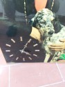 Marco Fuji Film Yul Brynner con reloj y publicidad carretes de fotos