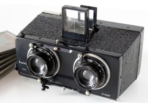 Carl Zeiss stereo camera Gaumont Spido Model D1920