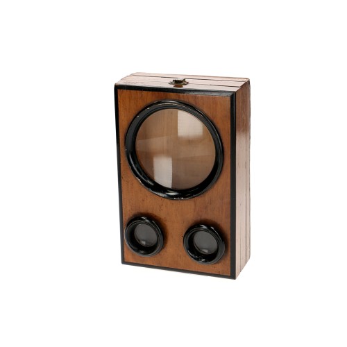 Wood stereo viewer