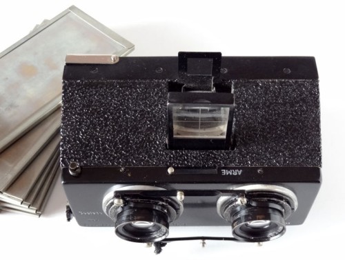 Cámara stereo Gaumont Carl Zeiss Spido Model D1920