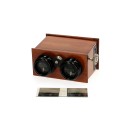 Wood stereo viewer Ica