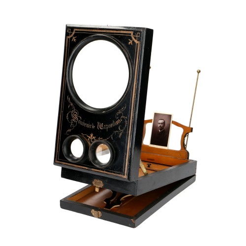 Stereo viewer Universal Exhibition 1900
