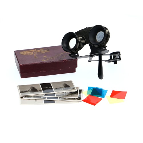 Idealoskop stereo viewer with original box
