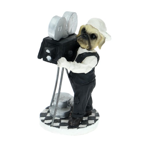 Figura perro set cine