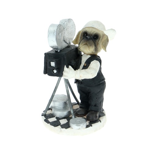 Figura perro set cine