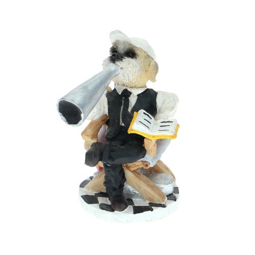 Figura perro set cine