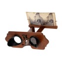Mexican wooden stereo viewer D.R.G.M. Groniger 9x18