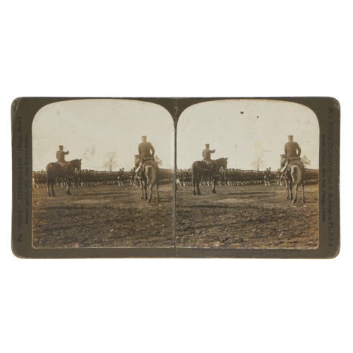 Vista estereoscopica H.C.White Co "The perfect Stereograph" nº8308 Japans Galiant Soldier