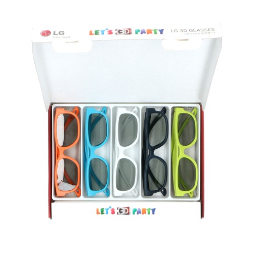 Set Gafas LG Let's 3D Party