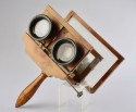 Stereo viewer ICA ORTHO-STEREOSCOPE mahogany (1905 glass plates) 2.3