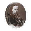 Foto de esmalte, representando un cardenal, de Pierre Petit (1832-1909)