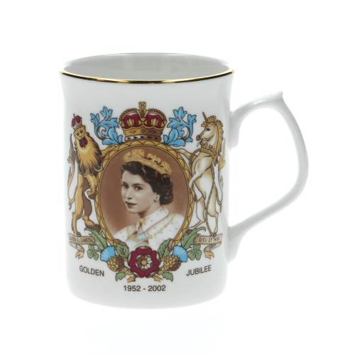 Taza 50 aniversario Isabel II Golden Jubilee (1952-2002), de Kodak