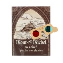 Libro Le Mont-St.Michel en relief para gafas anaglifas