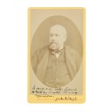 CDV Jules Richard, con dedicatoria