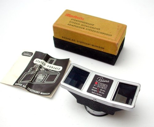 Visor estereo Kodak  retina con caja original e instrucciones