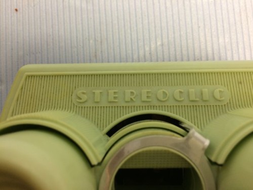 Moviola stereo viewer souvenir of Lourdes Stereoclic Super