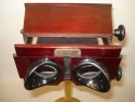 L Joux 6x13 stereo viewer with base metal