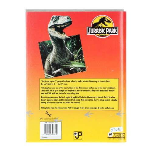 Revista Jurassic Park 3D (Ingles)