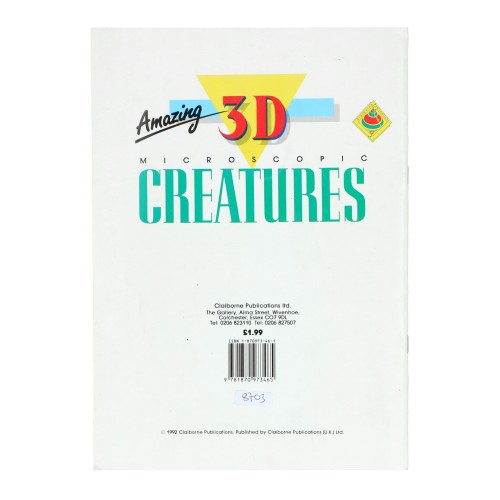 Revista Microscopic Creatures 3D (Ingles)