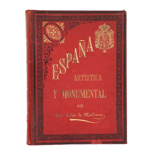 Coleccion" artistic and monumental Spain," 1889 J. Laurent, Pedro de Madrazo Vol. 4