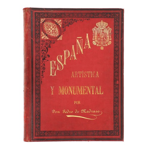 Coleccion" artistic and monumental Spain," 1889 J. Laurent, Pedro de Madrazo Vol.3