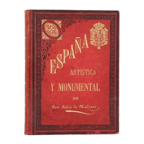 Coleccion" artistic and monumental Spain," 1889 J. Laurent, Pedro de Madrazo Vol.2