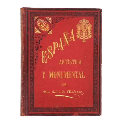 Coleccion" artistic and monumental Spain," 1889 J. Laurent, Pedro de Madrazo Vol.1