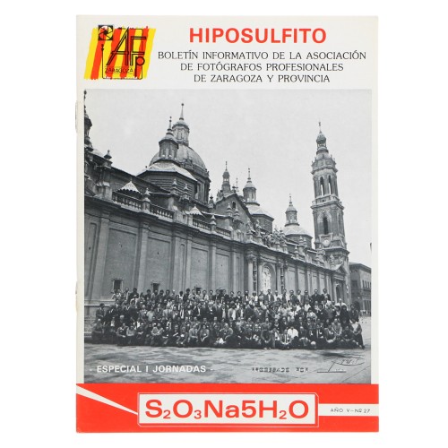 Revista Hiposulfito de la Asociación de Fotógrafos de Zaragoza y provincia x2