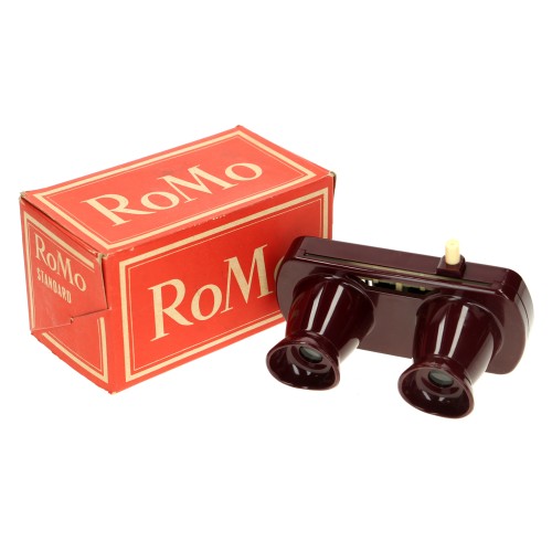Visor estereoscopico Romo con caja