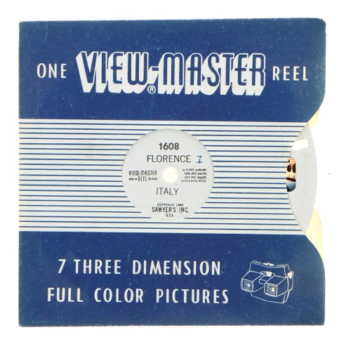 Disco View-Master - Florence, Italy