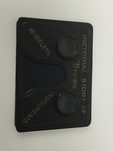 Wireless stereo Brown metallic viewer Instruments