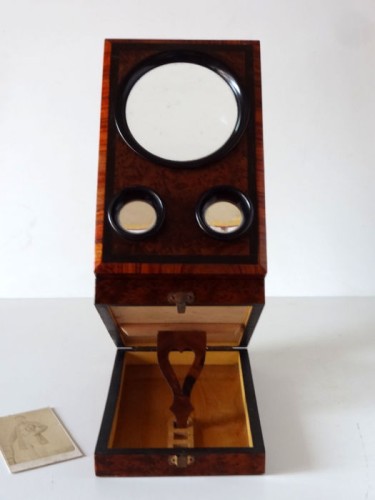 Grafoscopio visor madera noble estereo