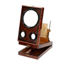 Grafoscopio stereo viewer hardwood