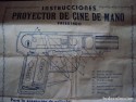 Film main en forme de pistolet projecteur