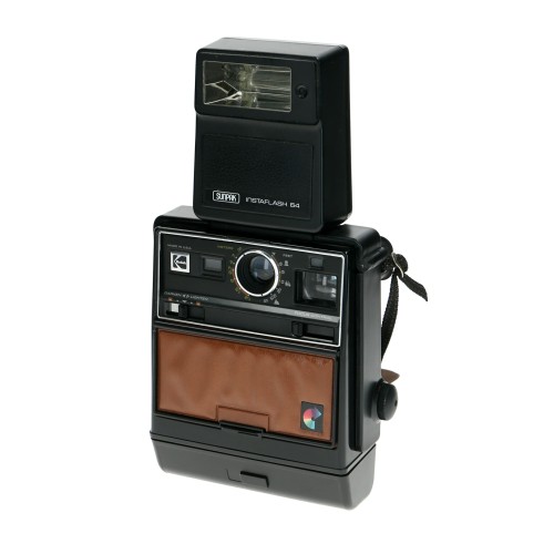 Camara Kodak EK200 Instant camera con Flash Sunpak