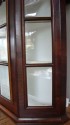 Dutch mahogany cabinet with light