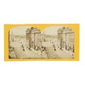 Vista estereoscopica carton Paris Instantane 17,5x8x5