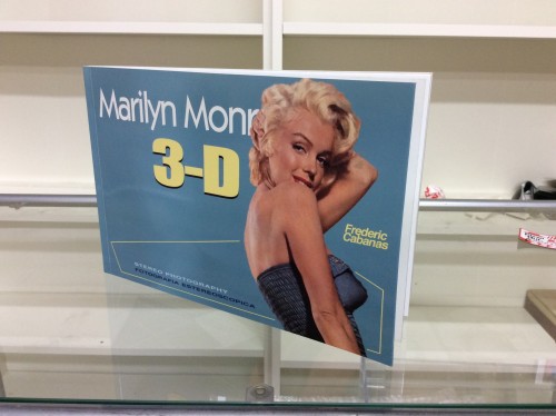 Marilyn Monroe livre 3D