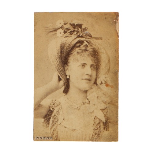 Carte de visite Actriz Pinette